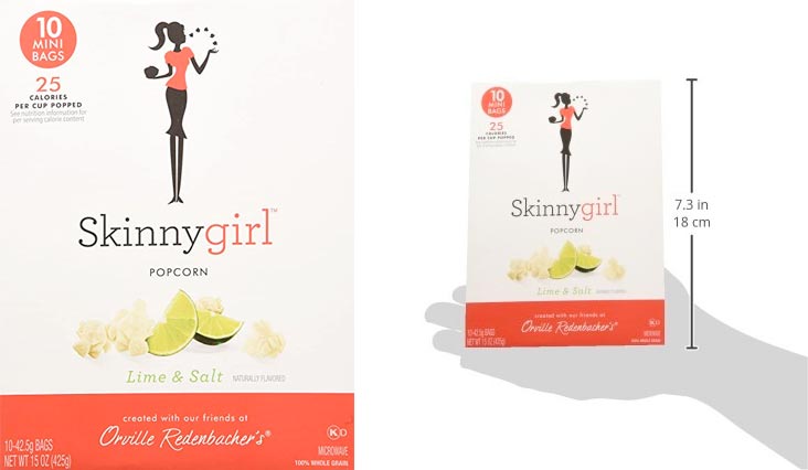 Skinny Girl Lime & Salt 10 Mini Bags (Pack of 2)