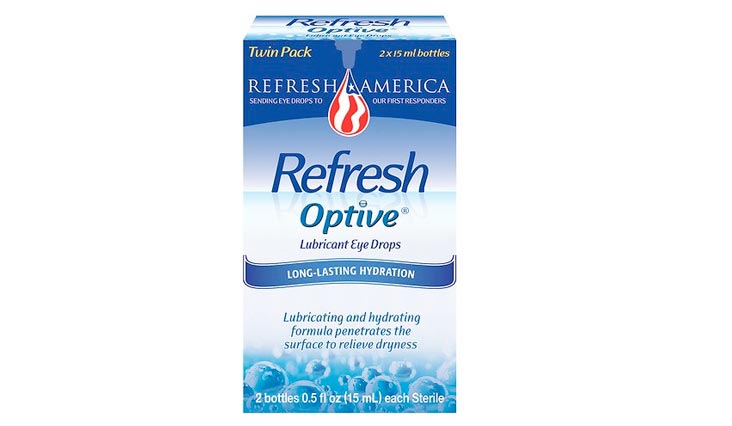 Refresh Optive, Lubricant Eye Drops, 2 Bottles 0.5 fl oz