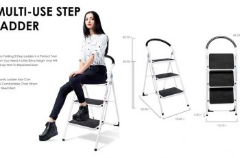 Top 10 Best Step Ladders for Home Use in Review 2018