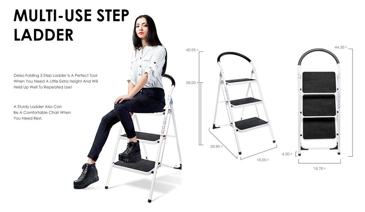 Top 10 Best Step Ladders for Home Use in Review 2018