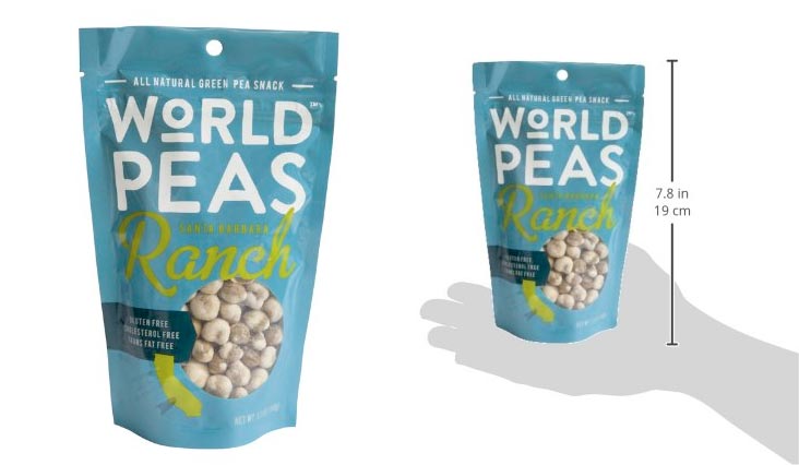 World Peas Green Peas, Santa Barbara Ranch, 5.3 Ounce