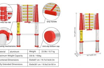 Top 10 Best Portable Telescoping Ladder for Technician in Review