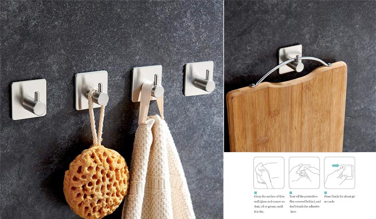 Top 10 Best Quality Towel Hooks for Bathroom in Review 2018 - Fox Review Pro