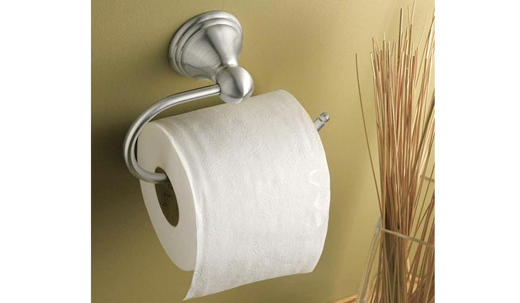 Preston Toilet Paper Holders, Brushed Nickel