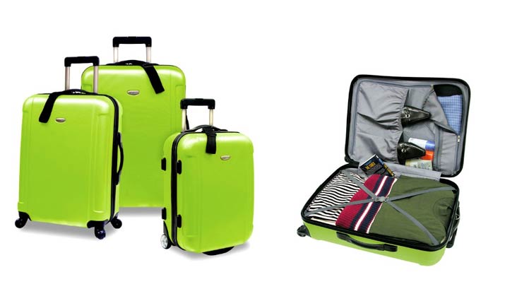 Traveler’s Choice Freedom 3-Piece Lightweight Luggage Set (20"/25"/29")