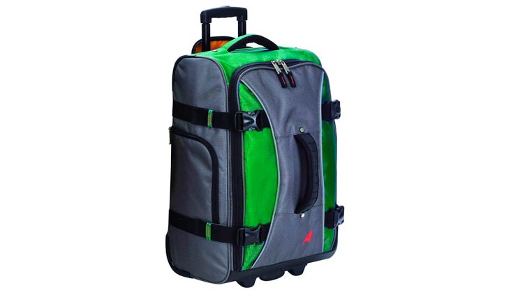 Athalon Luggage 21 Inch Hybrid Travelers Bag, Grass Green, One Size