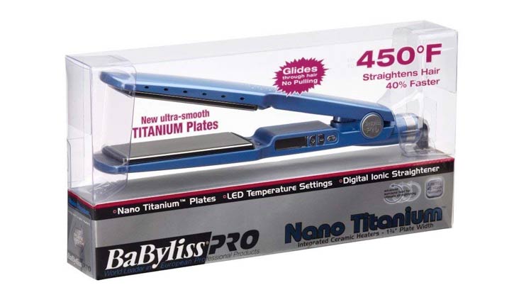 BaBylissPRO Nano Titanium-Plated Ultra-Thin Straightening Iron