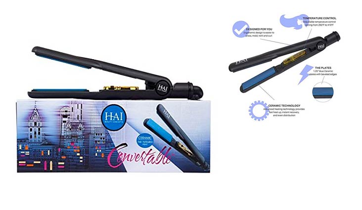 HAI Classic Convertable Professional Flat Iron