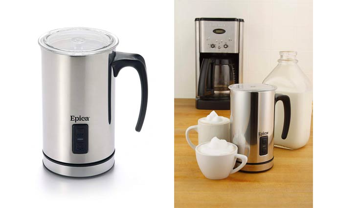 Epica Automatic Electric Milk Frother and Heater Carafe