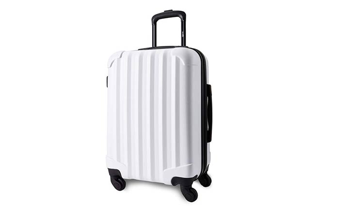 21" Aerial Hardside Carry On Luggage Spinner - Smart, Organized, Lightweight Suitcase