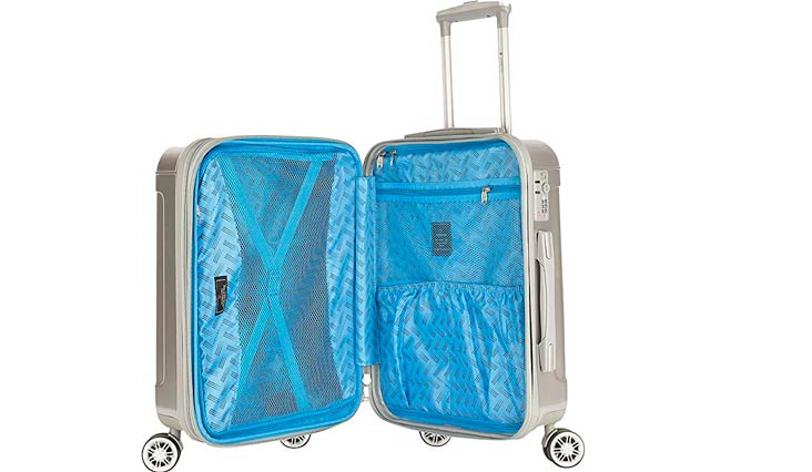 Genova 3 Piece Expandable Hardside Spinner Luggage Set