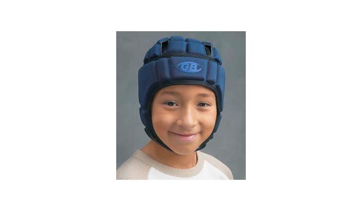 Soft Protective Helmet, Medium (21-22 inches), Blue