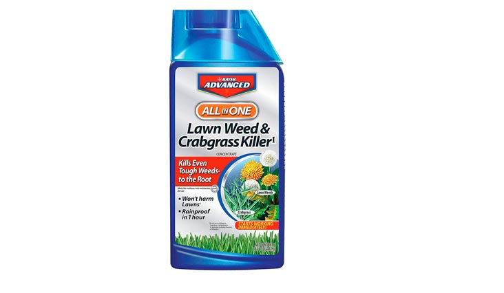 Bayer Advanced All-In-One Lawn Weed & Crabgrass I Concentrate Killer, 32 oz