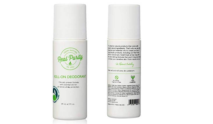 Real Purity Roll-On Natural Deodorant