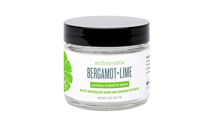 Schmidt's Natural Deodorant - Bergamot + Lime, 2 oz. Jar for Women & Men