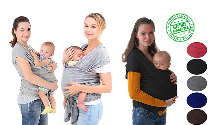 Best Soft Cotton Baby Wraps To Carry Baby in Review 2018