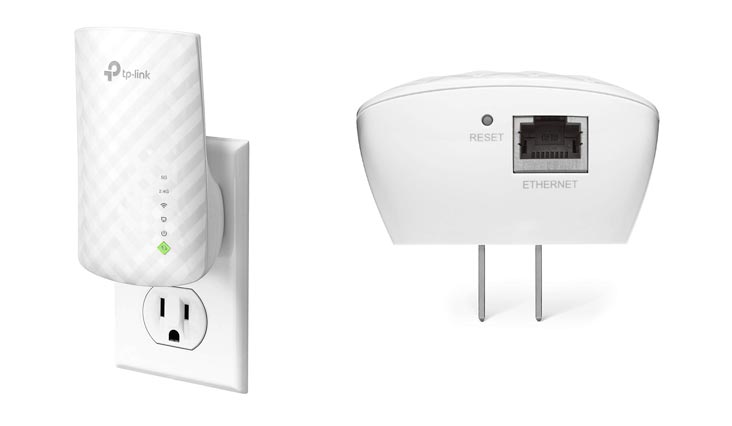 TP-Link AC750 Dual Band WiFi Range Extender, Repeater, Access Point w/Mini Housing Design, Extends WiFi to Smart Home & Alexa Devices (RE200)