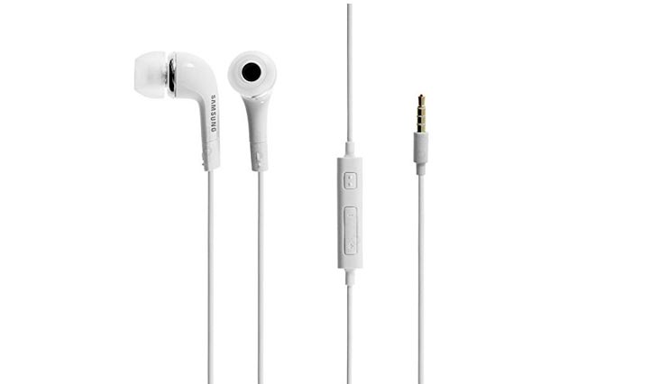 Samsung 3.5mm Stereo Headset for Galaxy S5, S4, S3, Note - Non-Retail Packaging - White