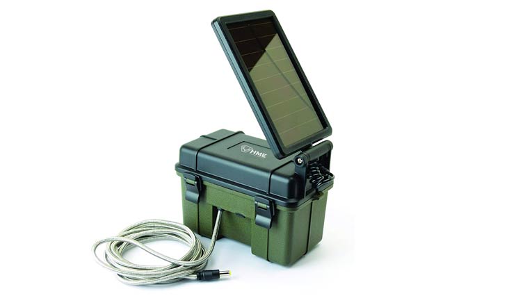 Stealth Cam HME-12VBBSLR Trail Cam Solar Auxiliary Power Pack