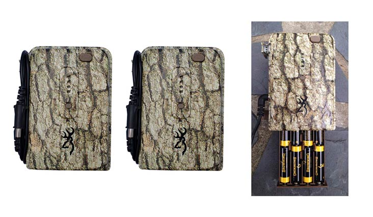 Browning Trail Cameras External AA Battery Micro Power Pack, 2 Pack | BTC-XB