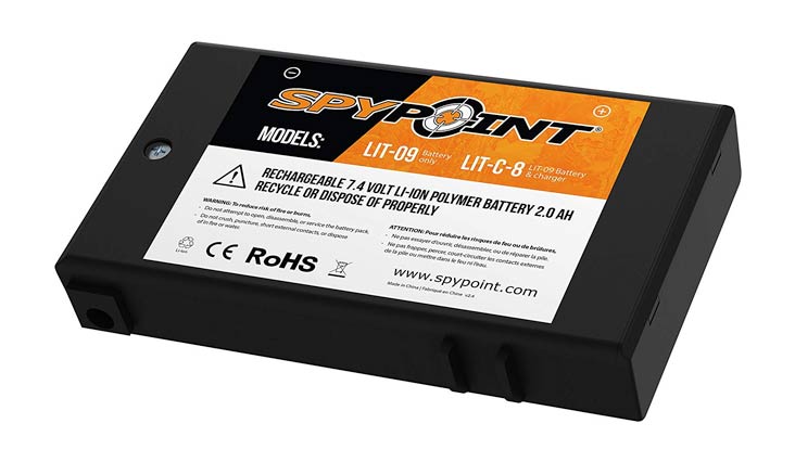 SPYPOINT Additional lithium battery for LIT-C-8