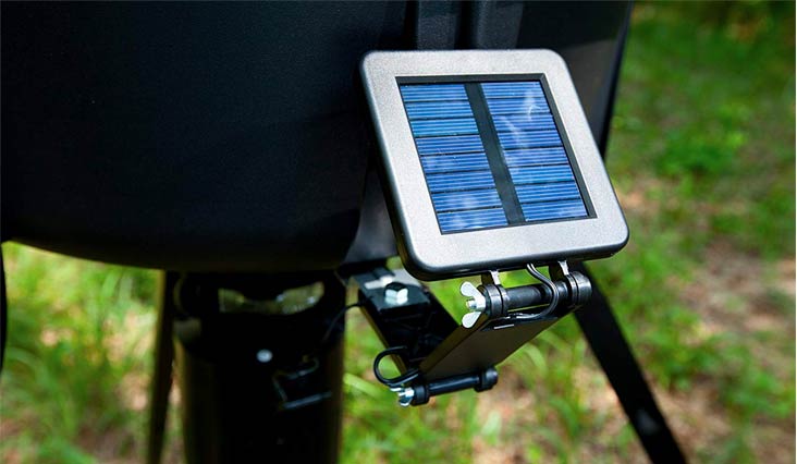 Moultrie 6-Volt Deluxe Solar Panel for Feeders | Trickle Charge | Redesigned Connectors