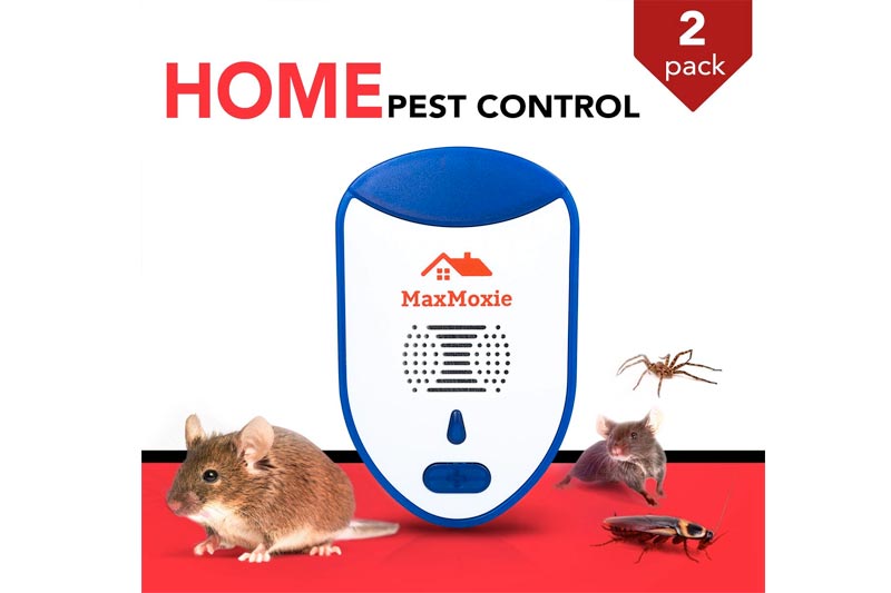 2018 Ultrasonic Pest Repeller Humane Mice Control Newest Electronic Insect Repellent 2 Pack Easiest Way TO Reject Rodent Bed Bug Mosquito Fly Cockroach Spider Rat Home Animal No Kill Plug In