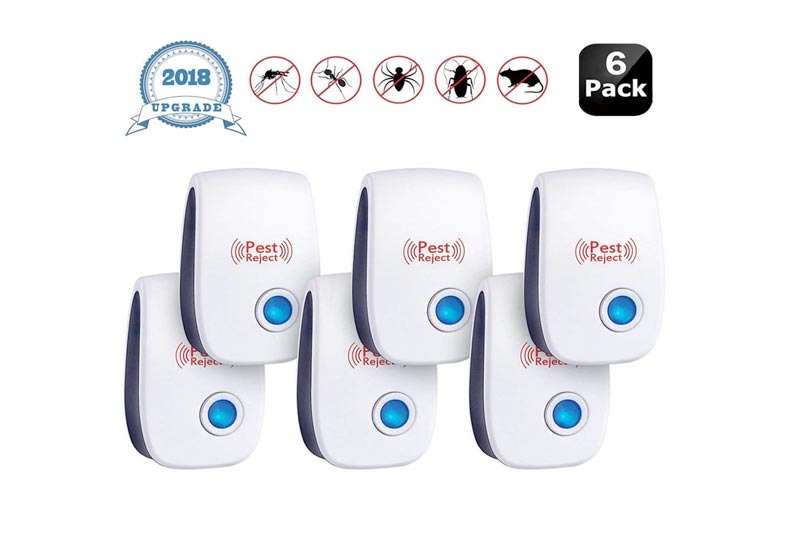 JALL Ultrasonic Pest Repeller Plug in Pest Control - Electric Mouse Repellent Repellent for Mosquito, Mice, Rat, Roach, Spider, Flea, Ant, Fly, Bed Bugs, Cockroach - No Traps Poison & Sprayers