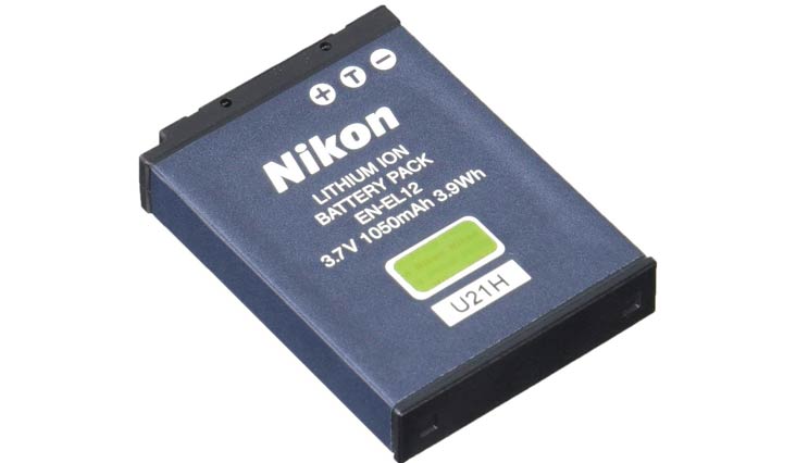 Nikon 25780 EN-EL12 Rechargeable Li-ion Battery for Select Coolpix Models