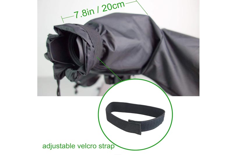 Venterior Waterproof Rain Cover Camera Protector for Canon Nikon Pentax and other DSLR Cameras - Protect from Rain Snow Dust Sand